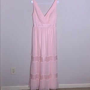 David’s Bridal - light pink Bridesmaid or guest